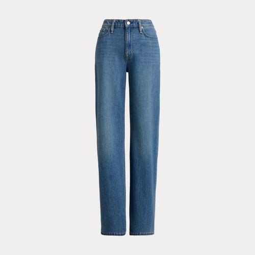 Jean taille haute jambe large - Lauren - Modalova