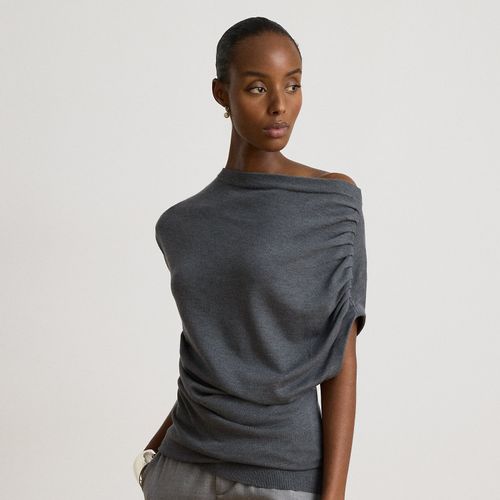 Pull asymétrique à mancherons - Lauren - Modalova
