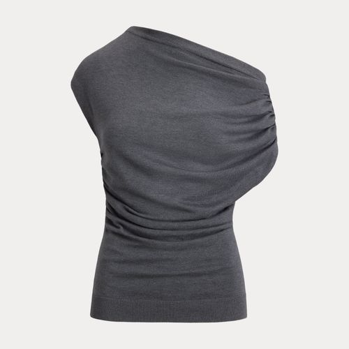Pull asymétrique à mancherons - Lauren - Modalova