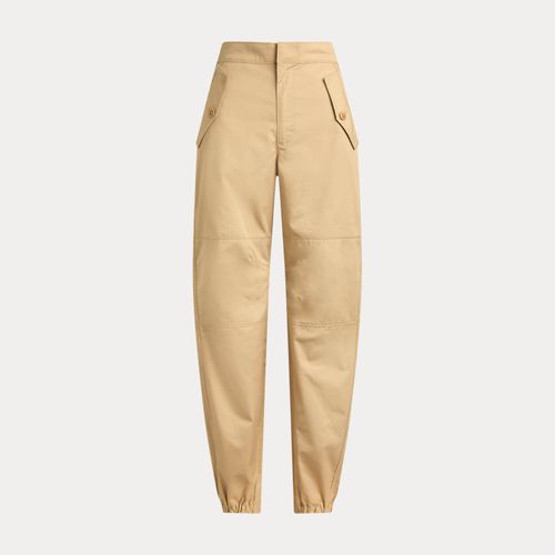 Jogger cargo en sergé de coton - Lauren - Modalova
