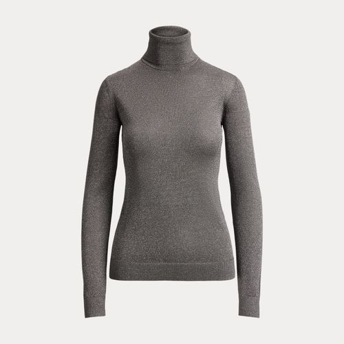 Pull à col roulé métallisé - Lauren - Modalova