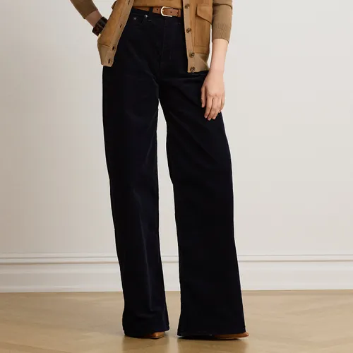 Pantalon à jambes larges et taille haute - Lauren - Modalova