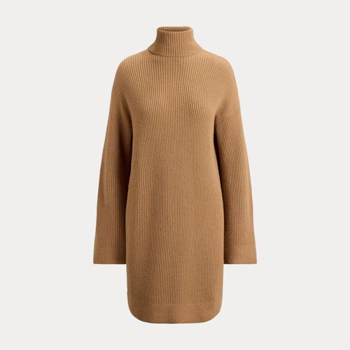 Robe col roulé laine et cachemire - Lauren - Modalova