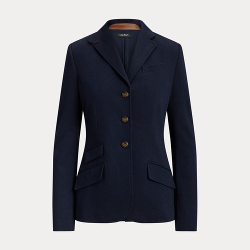 Blazer en coton jacquard à chevrons - Lauren - Modalova