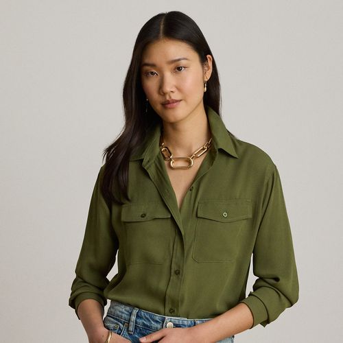 Chemise en georgette Relaxed Fit - Lauren - Modalova