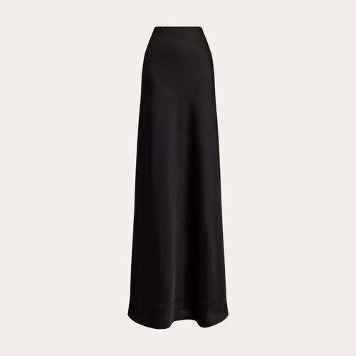 Maxi jupe en charmeuse de satin - Lauren - Modalova