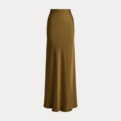 Maxi jupe en charmeuse de satin - Lauren - Modalova