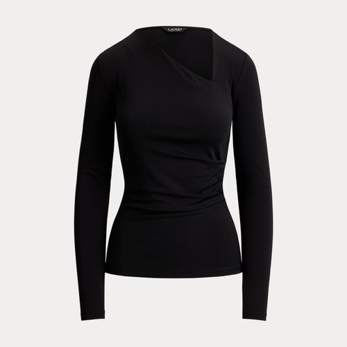 Haut asymétrique manches longues jersey - Lauren - Modalova