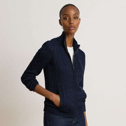 Pull col cheminée torsadé zippé - Lauren - Modalova