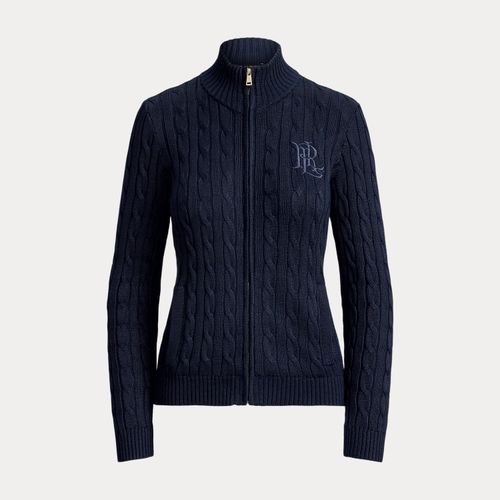 Pull col cheminée torsadé zippé - Lauren - Modalova