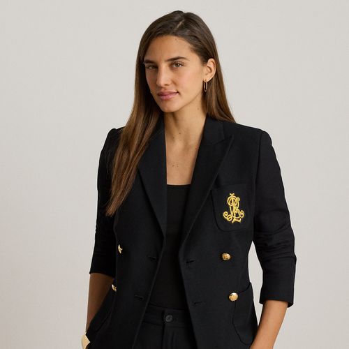 Blazer croisé en piqué stretch - Lauren - Modalova