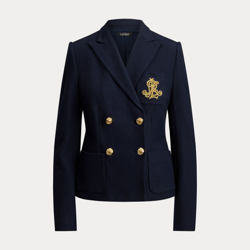 Blazer croisé en piqué stretch - Lauren - Modalova