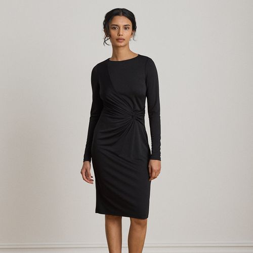 Robe à encolure bateau en jersey torsadé - Lauren - Modalova
