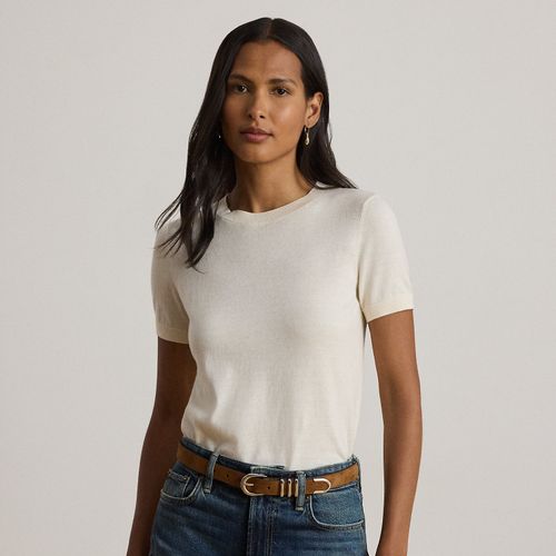 Pull en modal et coton à manches courtes - Lauren - Modalova