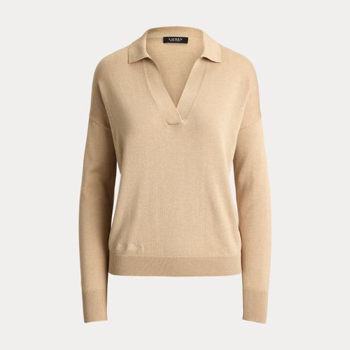 Pull polo en coton et modal - Lauren - Modalova