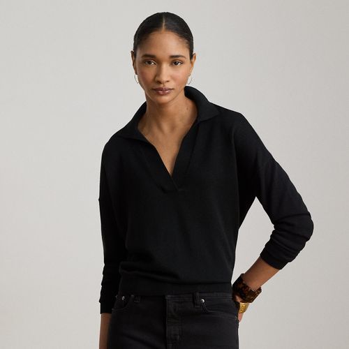 Pull polo en coton et modal - Lauren - Modalova