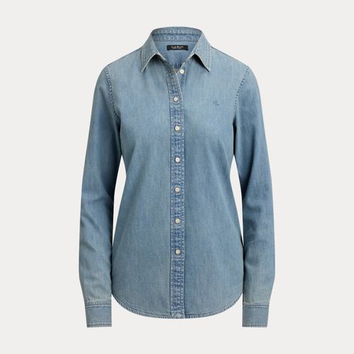 Chemise en denim coupe classique - Lauren - Modalova