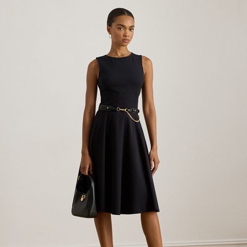 Petite - Robe sans manches jersey ponte - Lauren Petite - Modalova