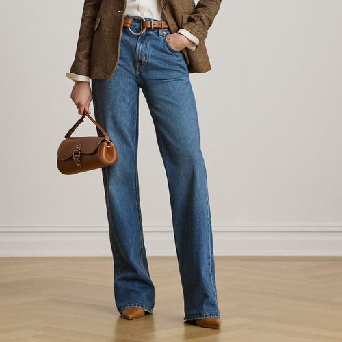 Petite - Jean droit taille haute - Lauren Petite - Modalova
