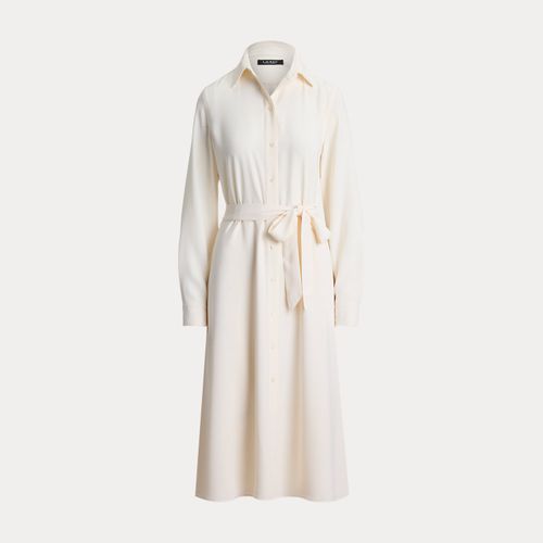 Petite - Robe-chemise en georgette double face - Lauren Petite - Modalova