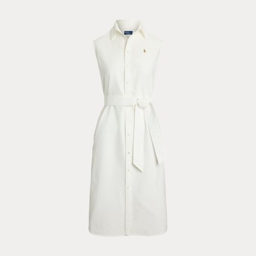 Robe-chemise ceinturée en coton Oxford - Polo Ralph Lauren - Modalova