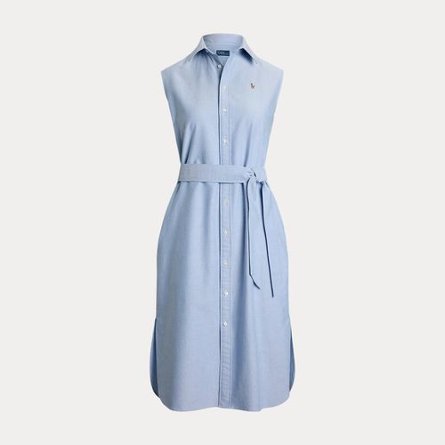 Robe-chemise ceinturée en coton Oxford - Polo Ralph Lauren - Modalova