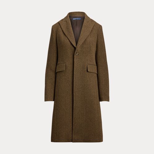 Manteau en laine mélangée à chevrons - Polo Ralph Lauren - Modalova