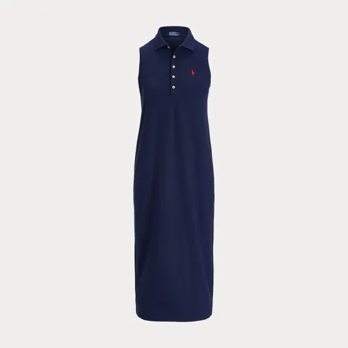 Robe polo sans manches en coton stretch - Polo Ralph Lauren - Modalova