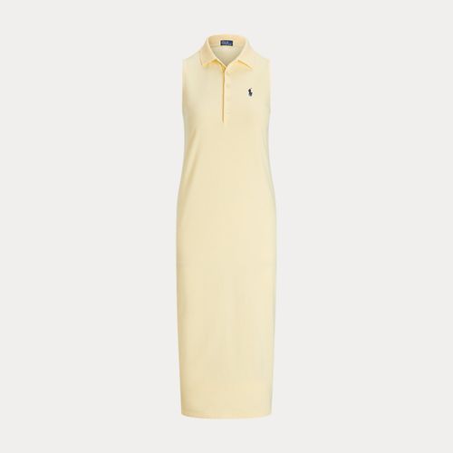 Robe polo sans manches en coton stretch - Polo Ralph Lauren - Modalova