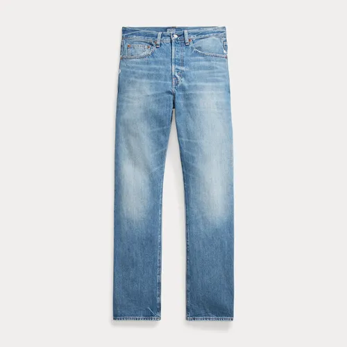 Jean Relaxed Straight taille haute - Polo Ralph Lauren - Modalova