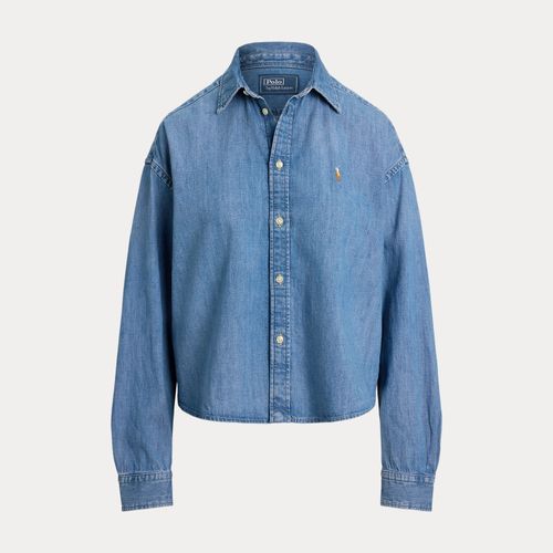 Chemise ample et courte en denim - Polo Ralph Lauren - Modalova