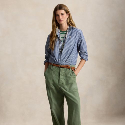 Chemise rayée Classic Fit coton et lin - Polo Ralph Lauren - Modalova
