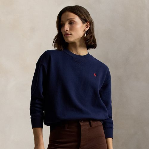 Pull col rond en molleton léger - Polo Ralph Lauren - Modalova