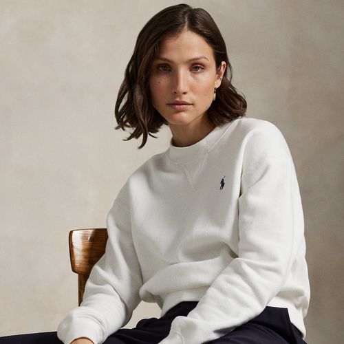 Sweat en molleton à col rond - Polo Ralph Lauren - Modalova
