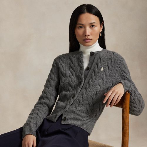Cardigan torsadé en laine et cachemire - Polo Ralph Lauren - Modalova