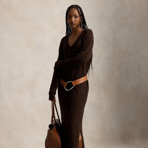 Robe-pull torsadée à col en V - Polo Ralph Lauren - Modalova