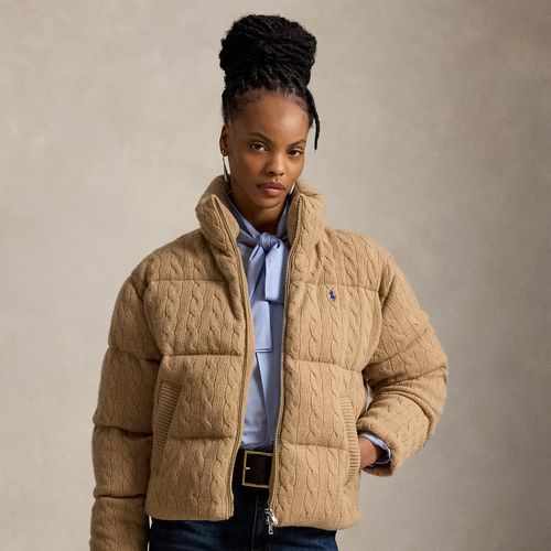 Doudoune torsadée en laine et cachemire - Polo Ralph Lauren - Modalova