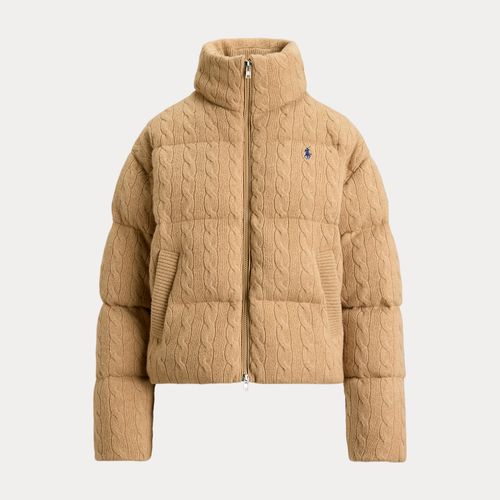 Doudoune torsadée en laine et cachemire - Polo Ralph Lauren - Modalova