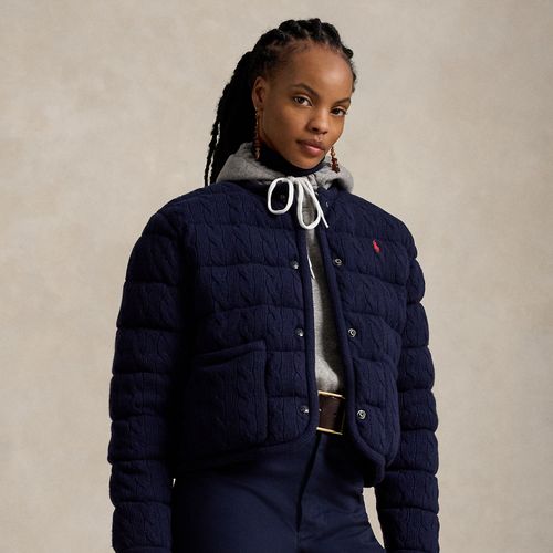 Veste pressions torsadée laine cachemire - Polo Ralph Lauren - Modalova