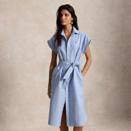 Robe-chemise ceinturée en coton Oxford - Polo Ralph Lauren - Modalova
