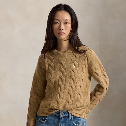 Pull à torsades en laine et cachemire - Polo Ralph Lauren - Modalova
