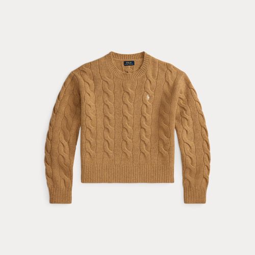 Pull à torsades en laine et cachemire - Polo Ralph Lauren - Modalova