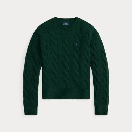 Pull à torsades en laine et cachemire - Polo Ralph Lauren - Modalova