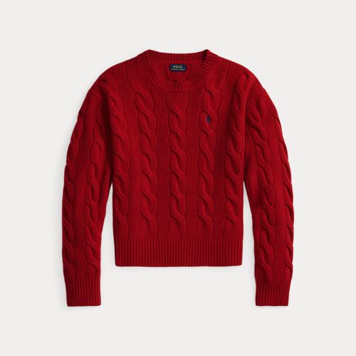 Pull à torsades en laine et cachemire - Polo Ralph Lauren - Modalova