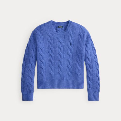Pull à torsades en laine et cachemire - Polo Ralph Lauren - Modalova
