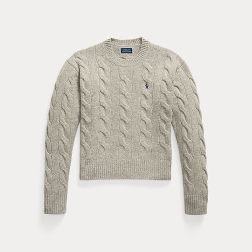 Pull à torsades en laine et cachemire - Polo Ralph Lauren - Modalova