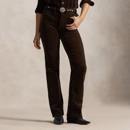 Pantalon bootcut velours coton stretch - Polo Ralph Lauren - Modalova