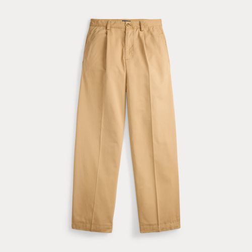 Pantalon Relaxed plissé en coton mélangé - Polo Ralph Lauren - Modalova