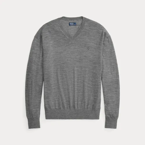 Pull col en V en laine - Polo Ralph Lauren - Modalova