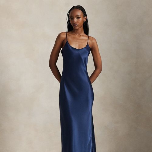 Robe combinaison en satin - Polo Ralph Lauren - Modalova